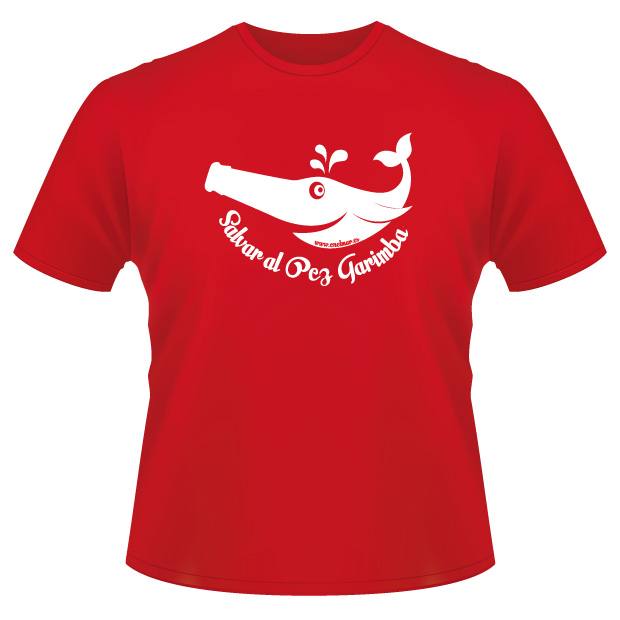 Consigue tu Camiseta de «Salvar al Pez Garimba»: Tan sólo 10€