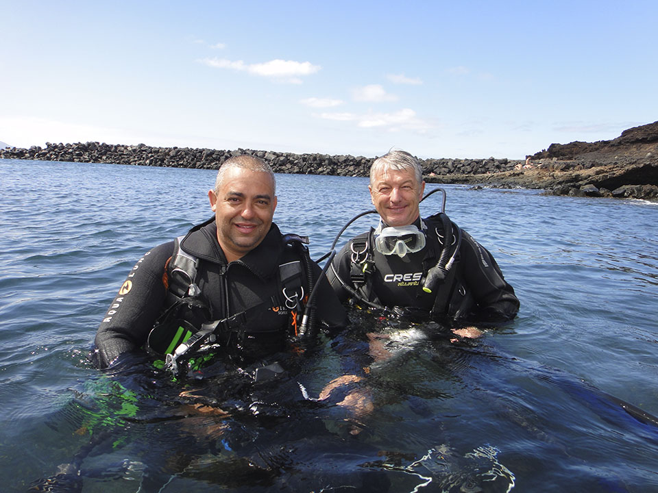 Juan Raya Rodríguez y Mark Christopher Ellis Mann ganadores de la 3ª Prueba del Campeonato Insular de Tenerife de Video Submarino 2013